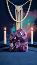 Amethyst Crystal Cluster Raw Points